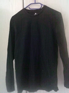 Herren-Langarm-Shirt - schwarz - Größe M - Lower East - Photo 1/1