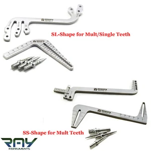 Zahnimplantat Chirurgische Bohrführung Locator SS&SL Tiefenstift Messgerät Bohrer  - Bild 1 von 4