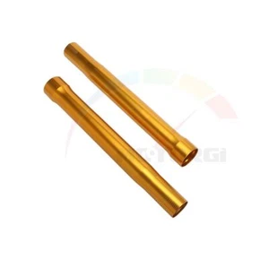 Gold Front Outer Fork Tubes For Ducati STREETFIGHTER S 2009 2010 11 12 2013 Pipe - Picture 1 of 5