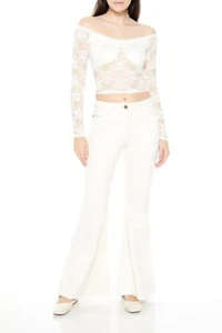 New Forever 21 Corduroy Mid-Rise Flare Pants XL *Fast Ship* New Pants, Order Now - Picture 1 of 6