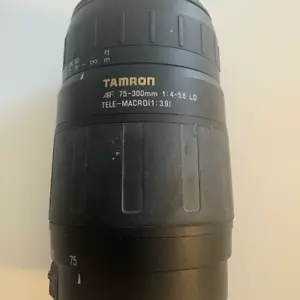 Tamron 672D AF 75-300mm F4-5.6 LD Tele Macro 1:3.9 TESTED Good Condition! - Picture 1 of 3