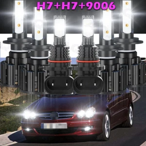 Bombillas antiniebla combo de faros LED 6x para Mercedes-Benz CLK320 CLK500 2004-2005 - Imagen 1 de 12
