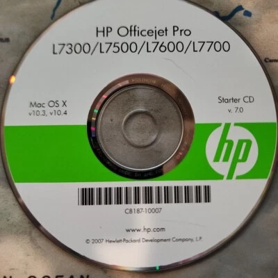 Driver Disks L7300/L7300/ L7500/L7600/L7700 Mac, ELMO TT-02, BenQ, AOC e1649Fwu - Image 1 of 4