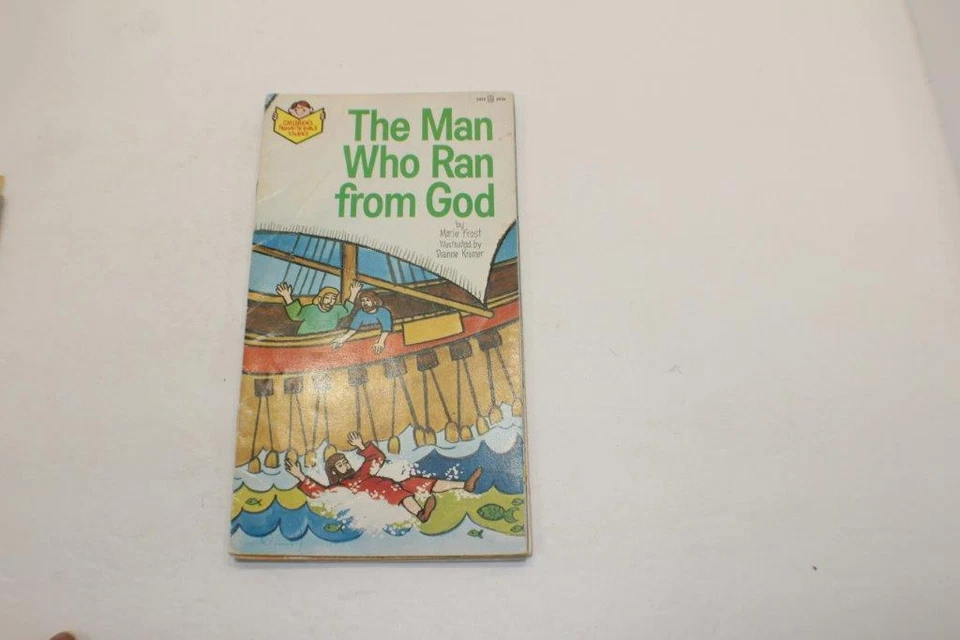 1974 The Man Who ran From God Marie Frost Dianne Kromer Standard Publishing - Image 1 of 1