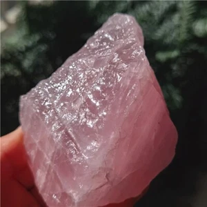 334g Natural Raw Pink Rose Quartz Crystal Stone specimens -heart Chakra  i828 - Picture 1 of 12