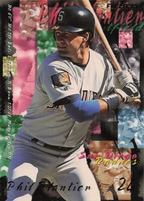 1995 Fleer #566 Phil Plantier - Image 1 of 2