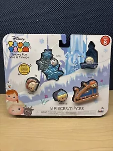 Neu Disney Tsum Tsum Tsnowy Fun Frozen 8 Stück Vinyl Figur Geschenkset - Bild 1 von 6