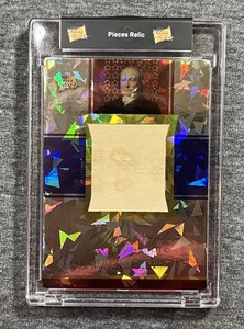 2022 Pieces of the Past Jumbo Relic John Quincy Adams POTUS #7 Cracked Ice