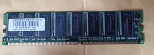 1X Infineon DDR 256MB PC-2700 ECC 333Mhz RAM Memory HYS64D32300GU-6-B - Picture 1 of 1