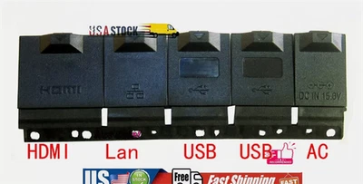 Nuevo Para Panasonic Toughbook CF-31 CF31 AC USB Lan Ethernet Cubierta Puerto Cubierta USK Foto 1 de 2