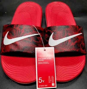 Nike Kawa Slide/Sandals Professionally Customized With Zombies Sz 5Y New - Picture 1 of 7