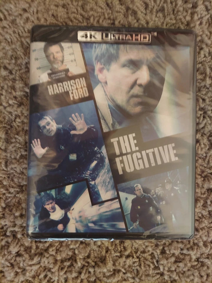The Fugitive (4K Ultra HD, Blu-ray, 1993) NEW, Harrison Ford Foto 1 de 1