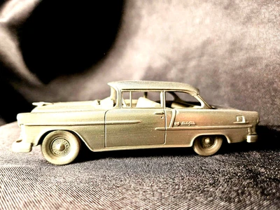 HC 1955 Chevrolet Bel Air 1:43 Scale Pewter Inv. #4378 - Image 1 of 4