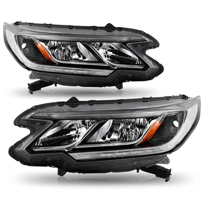 Faros esquineros ámbar izquierdo+derecho para Honda CRV CR-V 2015-2016 negros Foto 1 de 4