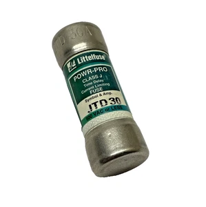 Littelfuse JTD-30ID Class J Zeitverzögerungssicherung 30A 600V AC 300V DC - Bild 1 von 2