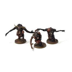 CHAOS DAEMONS 3 Plague ogryns Ogryn #1 FORGE WORLD PRO PAINTED - Imagen 1 de 4
