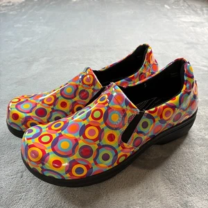 Easy Works By Easy Street Women's Shoes Multicolor Size 12W Slip Resistant Clog - Picture 1 of 19