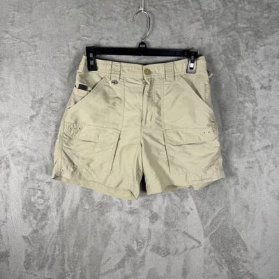 Pantalones Cortos Columbia PFG Omni-Sombra Para Mujer 30W Carga Utilidad Senderismo Pesca Exterior Foto 1 de 4