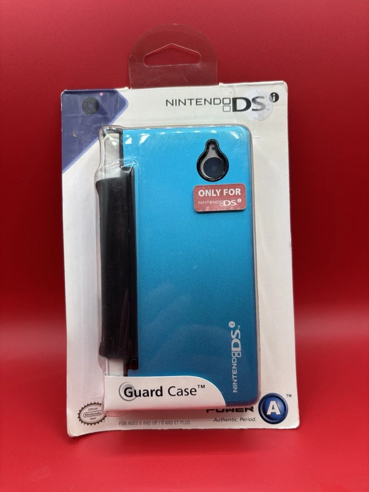 Funda protectora de aluminio PowerA oficial Nintendo DSi azul Foto 1 de 4