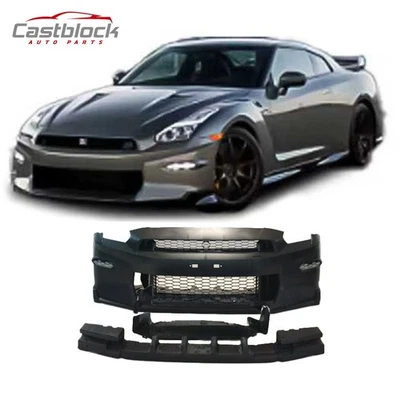 Kit de carrocería de parachoques delantero estilo Nissan R35 GT-R 2024 Foto 1 de 2