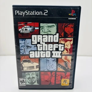 Grand Theft Auto III Greatest Hits (Sony PlayStation 2, 2001) No Manual - Picture 1 of 3