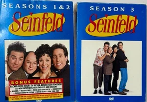 "Seinfeld" Seasons 1-2-3 DVD Box Sets ~CLASSICS~ Factory Sealed          **NEW** - Picture 1 of 16