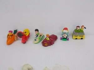 Vintage McDonald's and Burger King Toys LOT OF 6 Happy Meal Fast Food Toys - Picture 1 of 2