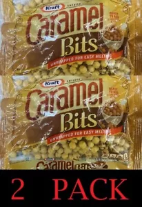 Kraft America's Classic Unwrapped Caramel Bits for Easy Melting 11oz Bag 2 PACK - Picture 1 of 3