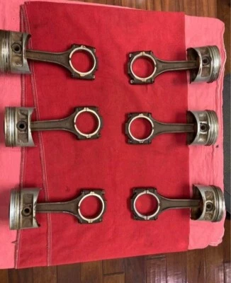 PISTNS W/RINGS SET  FITS 1992 FORD 3.0L V6 SHO TAURUS - Image 1 of 4