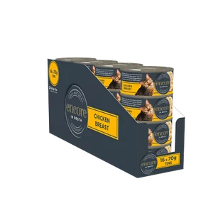 Encore 100% Natural Cat Tin Chicken Breast 16x70g - Picture 1 of 5