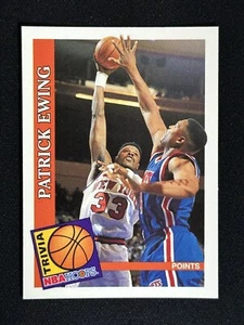 Tarjeta de baloncesto Trivia Patrick Ewing #484 1992-93 NBA Hoops New York Knicks Salón de la fama - Imagen 1 de 2