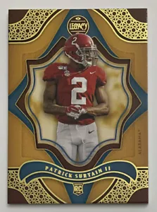 Estuche Panini Legacy Dare to Tear 2021 Patrick Surtain II golpeado ""Rasgado"" SSP RC-14! - Imagen 1 de 2