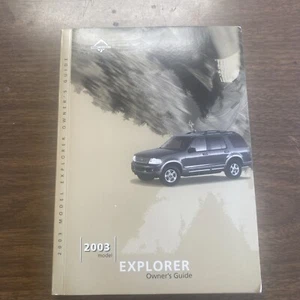 2003 Ford Explorer owners manual 03 EXPLORER OWNERS MANUAL FULL MANUAL 272 PAGES - Picture 1 of 1
