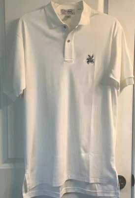 Рубашка поло для гольфа мужская Titleist By Corbin размер M белая расчесанный хлопок PS-100 новая без ценников - Изображение 1 из 3