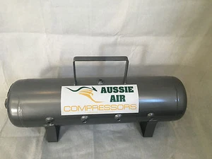 Air Receiver 25 Litre 1 x Inlet and 4 x Outlets Portable Painted Tank - Picture 1 of 5
