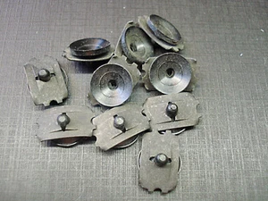 10pcs Ford Lincoln 1/8" emblem letter name plate script push on sealer nuts NORS - Picture 1 of 7