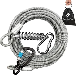 Hofleine Für Große Hunde,Tie Out Cables Leinen Hofleine Für Hunde, Dog Leine Mit - Bild 1 von 7
