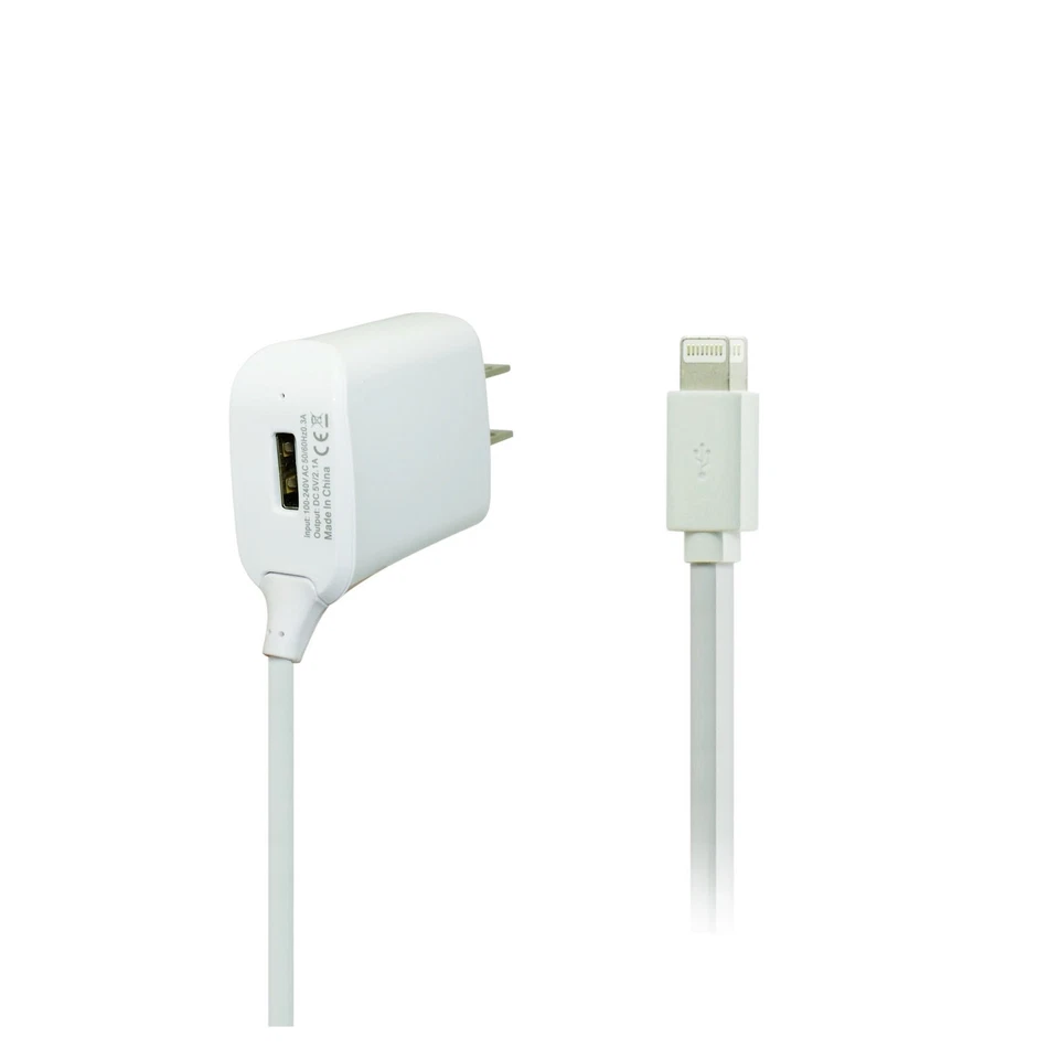 Wall AC Home Charger w USB Port for Apple iPad Mini 4, 3, 2, iPad 5th generation - Image 1 of 1