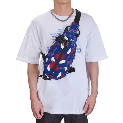 Buffalo Bills Hawaii Crossbody Backpack Single Shoulder Bag Chest Bags Cover