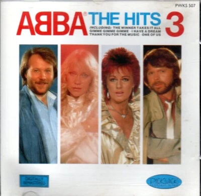 Abba - The Hits 3, top original Pickwick International-CD von 1991! - Bild 1 von 2