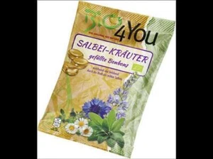 Bio4You 3x Bio-Bonbon-Salbei-Kräuter, gefüllt 75g - Bild 1 von 1