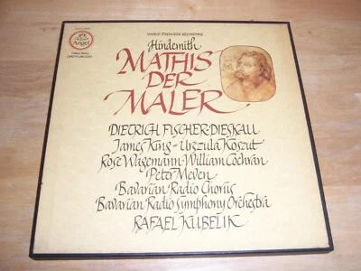 Hindemith Mathis Der Maler 1979 Angel SZCX-3869 Stereo Quadraphonic 3LPBox VG+NM - Image 1 of 4
