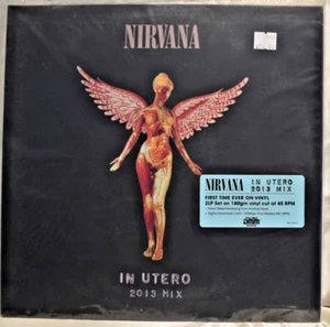 SEALED NIRVANA In Utero 2013 Mix DBL 180 Gram Cut at 45 RPM - Picture 1 of 4
