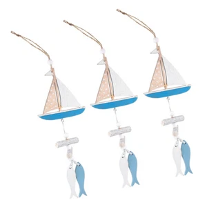 3 Pcs Kleine Fischhängedekoration Hängende Dekorationen Für Zu Hause Büro - Bild 1 von 12