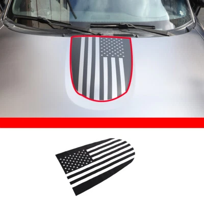 Exterior US Flag Style Front Hood Sticker Decals For Mazda MX-5 Miata 2009-2015 - Image 1 of 4