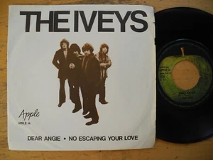 THE IVEYS Dear Angie No Escaping 45 7" single 1967 Sweden Apple 14 EX-Badfinger - Picture 1 of 2