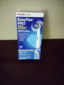 CVS HEALTH EASY FLEX PRO Premium Rechargeable Toothbrush NEW - - Picture 1 of 5