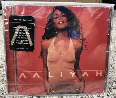 Aaliyah Aaliyah Self Titled CD ORIGINAL PRESSING SEALED With Hype Sticker 2001 Foto 1 de 4