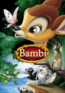 DISNEY'S "BAMBI" CLASSIC MOVIE POSTER 2 - Available in Various Size - Imagen 1 de 1