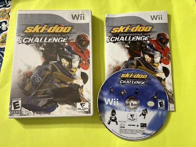 Complete Nintendo Wii Game Disc Manual Case Ski-Doo Snowmobile Challenge - Image 1 of 3